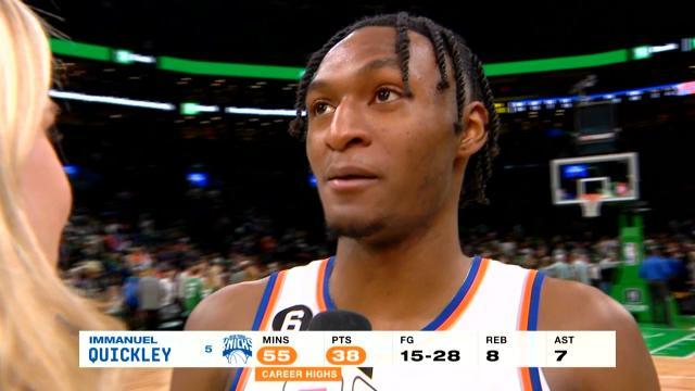 开云入口-体能无限!奎克利双加时出战55分钟 轰38分胜绿军